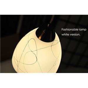 ペンダントライト(吊り下げ型照明器具) ガラス製 ホワイト(白) 〔リビング照明/ダイニング照明/キッチン照明〕