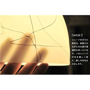 ペンダントライト(吊り下げ型照明器具) ガラス製 ホワイト(白) 〔リビング照明/ダイニング照明/キッチン照明〕