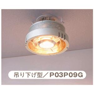 ライト＆ヒーター 「ポカピカ」 半埋め込み型