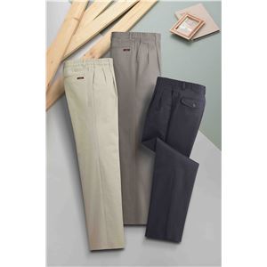 CL脇シャーリング ストレッチチノパンツ3本組 Mサイズ 股下65cm