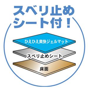 ペットひえひえ爽快ジェルマット （クールガムジェル） Sサイズ