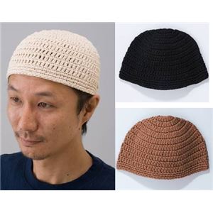 紳士ニットワッチ ブラック