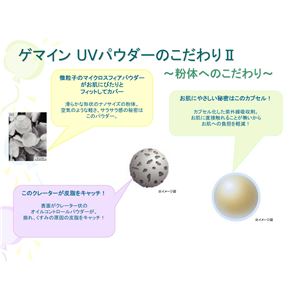 ゲマイン UVパウダー ナチュラルライト レフィル
