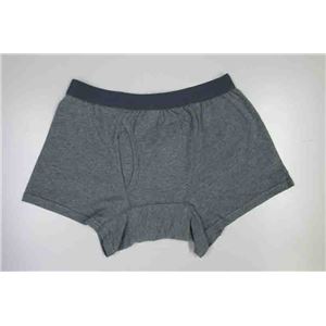 男性用・軽失禁パンツ 快適ボクサーパンツDX グレー LLサイズ