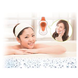 防水スピーカーフォン オレンジ