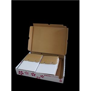 段ボール製椅子4脚付収納テーブルセット