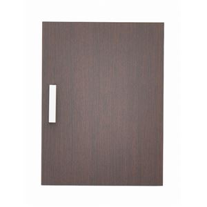 木扉/カスタマイズ家具用扉 単品 【幅28.6cm×高さ38.2cm】 木目調 エイ・アイ・エス 『エシカ』 W30H50 ブラウン