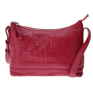 See by Chloe �i�V�[�o�C�N���G �j 9S7597 N199 A76 ZIP FILE �V�����_�[ DEEP PINK 