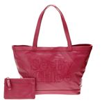See by Chloe (シーバイクロエ ) 9S7599 N199 A76 ZIP FILE トートバッグ DEEP PINK