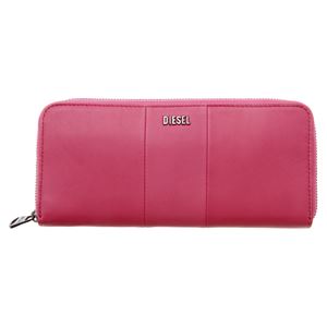 DIESEL (ディーゼル ) X02440 PR472 T4236 ラウンドファスナー長財布 Fuchsia Purple