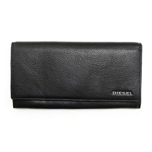 DIESEL (ディーゼル ) X03359 PR013 H2547 Black/Vibrant Green 長財布