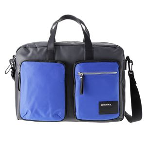 DIESEL �i�f�B�[�[�� �j X03000 P0409 H5970 �r�W�l�X�o�b�O Grey�^Blue�^Black