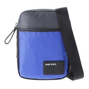 DIESEL �i�f�B�[�[�� �j X03005 P0409 H5970 �V�����_�[�o�b�O Grey�^Blue�^Black