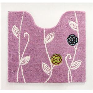 オカ エトフ トイレマット 57&times;62cm P（ピンク）