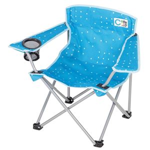 キャプテンスタッグ ココライフ ラウンジチェアミニ ブルー UC-1539