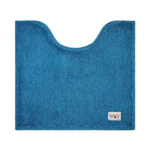 オカトー トイレマット カラーモード プレミアム 55&times;60cm ターコイズブルー （ トイレタリー ）