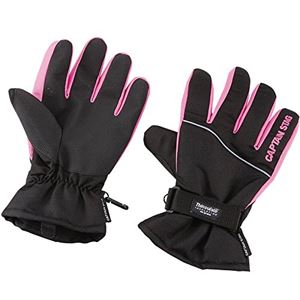 キャプテンスタッグ 防寒グローブ ST ブラック&times;ピンク M
