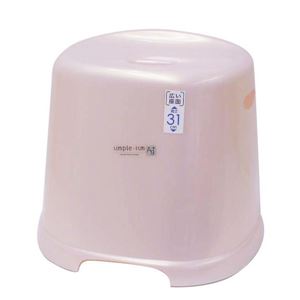 リッチェル シンプルイズム 腰かけ31H パールピンク PRP