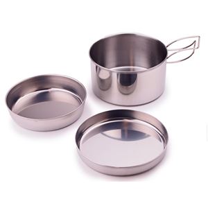 キャプテンスタッグ キャンピング食器3点セット M7519