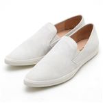 ALLBLACK �|�C���e�b�h�g�D �X���b�|�� ���f�B�[�X�V���[�Y WHITE�i���j 37�T�C�Y�i��23.5cm�j