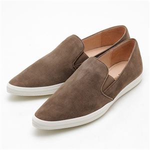 ALLBLACK �|�C���e�b�h�g�D �X���b�|�� ���f�B�[�X�V���[�Y TAUPE 37�T�C�Y�i��23.5cm�j