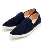 ALLBLACK �|�C���e�b�h�g�D �X���b�|�� ���f�B�[�X�V���[�Y NAVY�i�l�C�r�[�j 37�T�C�Y�i��23.5cm�j