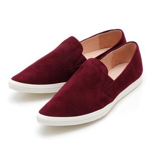 ALLBLACK �|�C���e�b�h�g�D �X���b�|�� ���f�B�[�X�V���[�Y WINE �i���C���j 36�T�C�Y�i��23.0cm�j