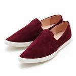 ALLBLACK �|�C���e�b�h�g�D �X���b�|�� ���f�B�[�X�V���[�Y WINE �i���C���j 37�T�C�Y�i��23.5cm�j