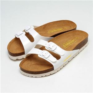 LINDENZWEIG�h�C�c���������[�C���\�[�������T���_�� WHITE �i�z���C�g�E�G�i�����j 36�T�C�Y ��24�`24.5cm �q�[�������^��3cm