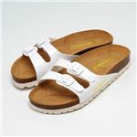 LINDENZWEIG�h�C�c���������[�C���\�[�������T���_�� WHITE �i�z���C�g�E�G�i�����j 37�T�C�Y ��24�`24.5cm �q�[�������^��3cm