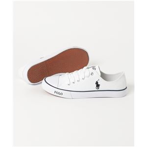 POLO RALPH LAUREN CARSON スニーカー WHITE サイズ:24cm