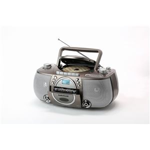 カラオケができるCDラジカセ 【速度調整機能・ボイスカット機能付き】 デジタル表示 マイク付き とうしょう T-CDK-705