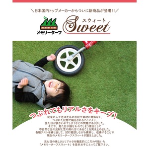 高品質 形状記憶 人工芝 メモリーターフ スウィート 巾2m×長さ5m(芝の長さ20mm) MTS20-0205