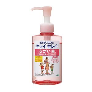 （業務用10セット） ライオン キレイキレイうがい薬Mピーチ 200ml