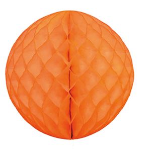 【訳あり・在庫処分】 （業務用20セット） hanaoka ハニカムボール30cm オレンジ