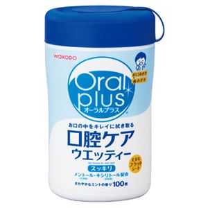 ピップアサヒグループ食品 オーラルプラス口腔ケアウエッティー100枚12個