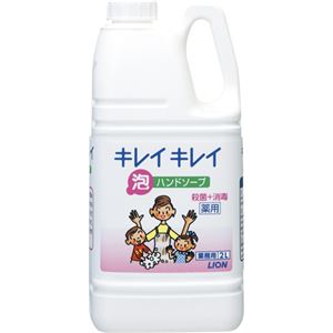 ライオン 業務用 キレイキレイ泡ハンドソープ 2Lx6本