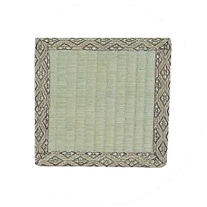 イ草ミニタタミ足敷 4枚 袋入 (W)15×(H)15cm