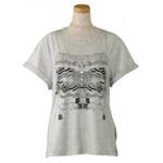 SEE BY CHLOE(シーバイクロエ) レディースTシャツ 4A2305 B588 グレー