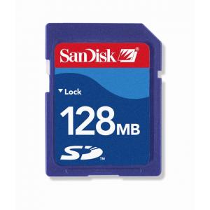 SanDisk�ʥ���ǥ������ˡ�SD���꡼�����ɡ�128MB