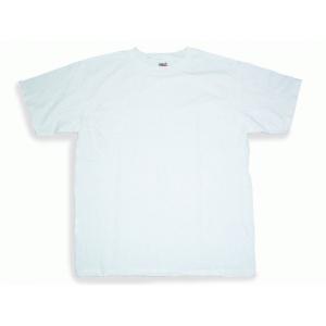 水洗いアンビル半袖TシャツホワイトL