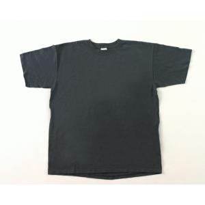 製品染めアンビル半袖TシャツチャコールグレーXL