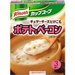 味の素　クノール　カップスープ　ポテトとベーコン　（3袋入箱）(×10)