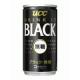 UCC　ブラック無糖コーヒー　缶　185ml(×30)