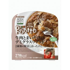 カゴメ 牛肉とまいたけデミグラスリゾット(×6)