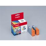 ����Υ� ���󥯥��� BCI-24 Color (3�����顼) 2�ĥѥå�