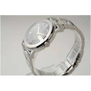 【GUCCI:グッチ】101M YA101305 メンズウォッチ(ブラック文字盤)