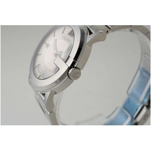 【GUCCI:グッチ】101M YA101306 メンズウォッチ(シルバー文字盤)