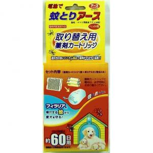 電池で蚊とりアースペット用　取り替え用薬剤