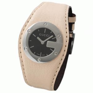 ��GUCCI�����å���104L YA104501�������å�(�֥�å�ʸ���סߥ쥶���٥��)